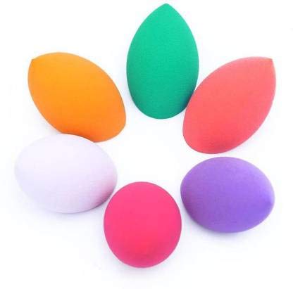 Image of SUNISA Multicolor 2 Pieces Beauty Blender for Makeup Soft (Multicolor)