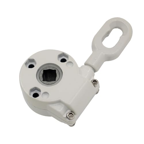Treuil Store banne Manuel pour détachées terrasse Caravane Exterieur Camping Car auvent Caravane Store banne Coffre Bras Enrouleur Exterieur pièces (Blanc,...