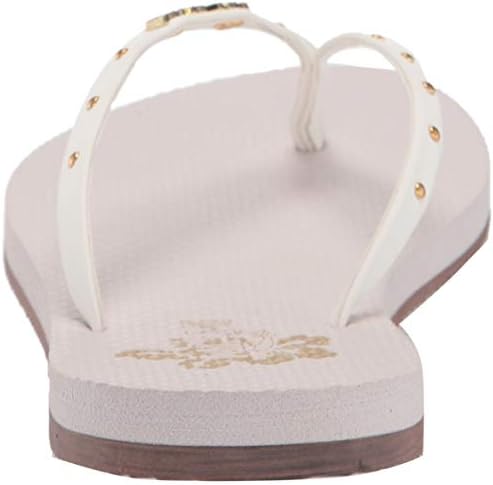 MIA Shoes Women's Rio Flip-Flop, White, 8 Medium US | Image 2