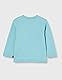 Sanetta Baby-Jungen Ice Blue Sweatshirt, blau, 056