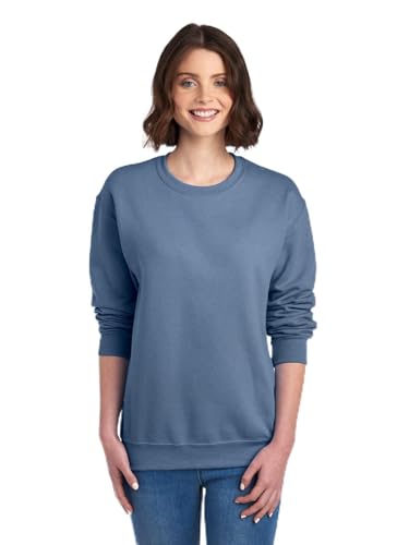 Image of Jerzees Men's NuBlend Fleece Hoodies & Sweatshirts, Cotton Blend, Sizes S-3X
