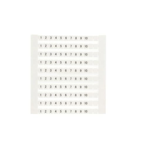 Repères ZBFM5 61-70 pour éviter les erreurs sur bornier STTB2.5