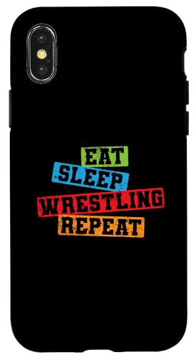 Eat sleep ���X�����O ���s�[�g �V���[ �t�@�C�g �X�}�z�P�[�X iPhone X/XS �p