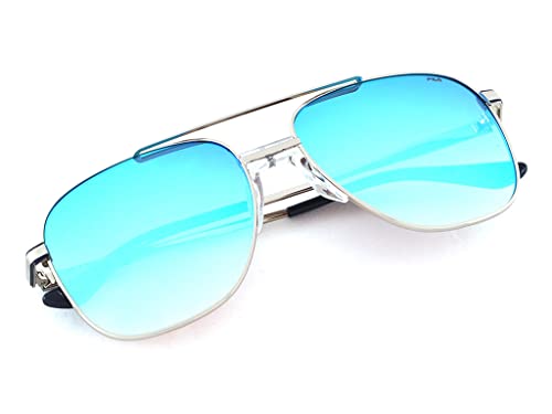 Image of FILA 100% UV protected sunglasses for Men | Size- Large | Shape- Square | Model- SFI507K58579BSG