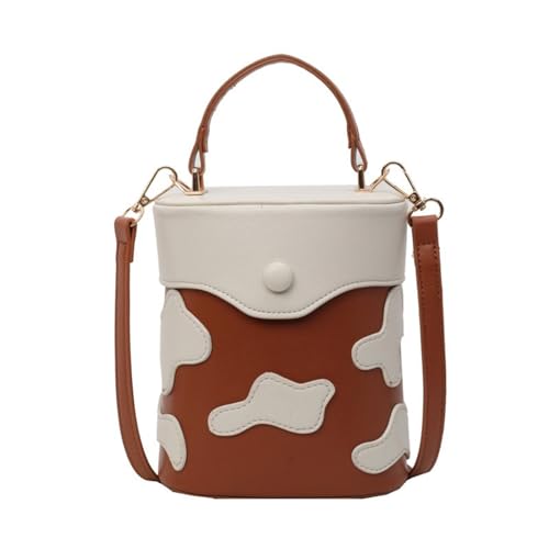Sac à bandoulière en cuir PU résistant et léger avec compartiment spacieux