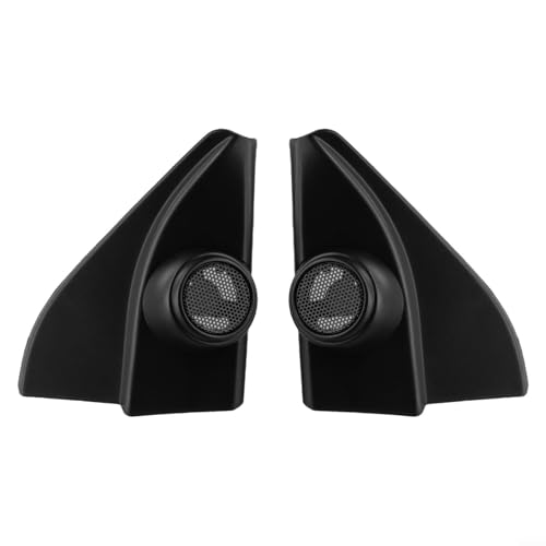 Para Toyota para Fortuner 2016 2019 Car A Pillar Speaker Cover Mounts Juego de 2, plástico ABS, resistente al desgaste