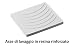 Bormioli A Mueble Lavabo de Resina para exteriores, blanco