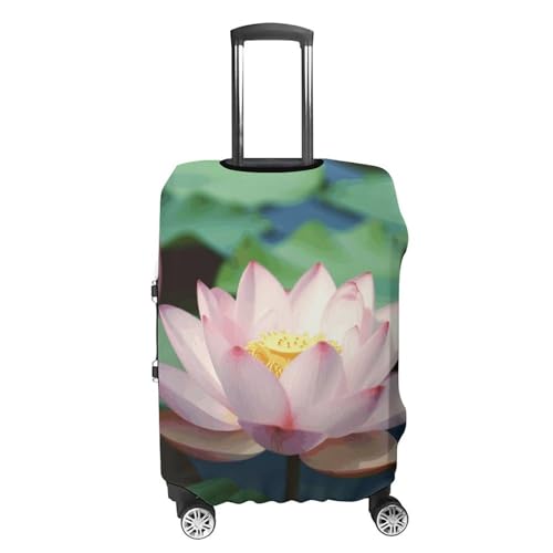 Flowers Printed Luggage Cover Protector, Fits 18-32 Inch Luggage4