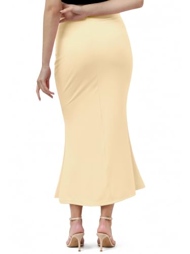 Image of Saree Shapewear Petticoat for Women, Stretchable Saree Shaper