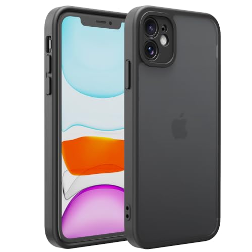 Image of iPhone 11 Case,Translucent Matte(Black, iPhone 11)