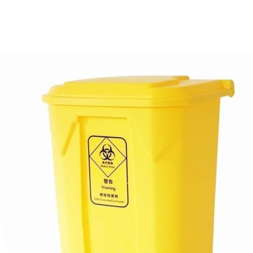 Papelera exterior comercial de alta capacidad con pedal multifunción gruesa 6