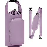 Citybaby水筒カバー2way断熱保冷魔法瓶用ペットボトルペットホルダー手提げ斜めかけショルダーストラップ水筒保温ケースほるだー用ポーチサーモス通勤通学子供大人用 (B,通常は)