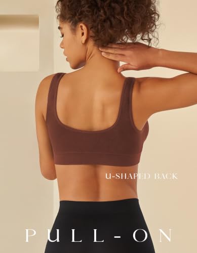 Image of SIMIYA Sports Bras for Women, Yoga Comfort Seamless Wireless Sports Bra