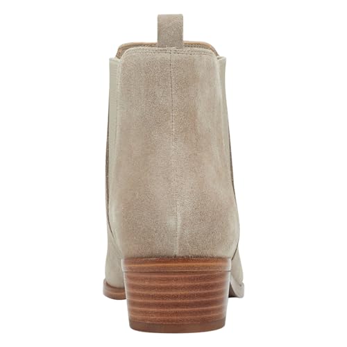 Women Fashion Pointed Toe Stretchy Ankle Boots Block Low Heel Casual Walking Booties Size 4-16 US4