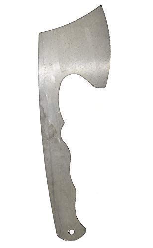 RMP Hatchet Making Blank - 1095 High Carbon Annealed Steel, Ready to Finish, Raw Edge, Hatchet