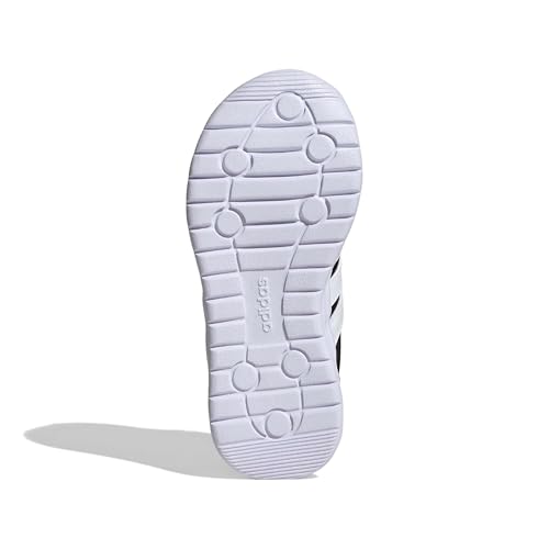 Image of Adidas Unisex-Kids Run 70s 2.0 Elastic Lace Sportswear, Black /White /Gum, 13