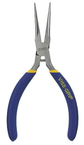 IRWIN Tools VISE-GRIP Needle Nose with Serrated Jaw, 5 1/2-Inch (1773599)