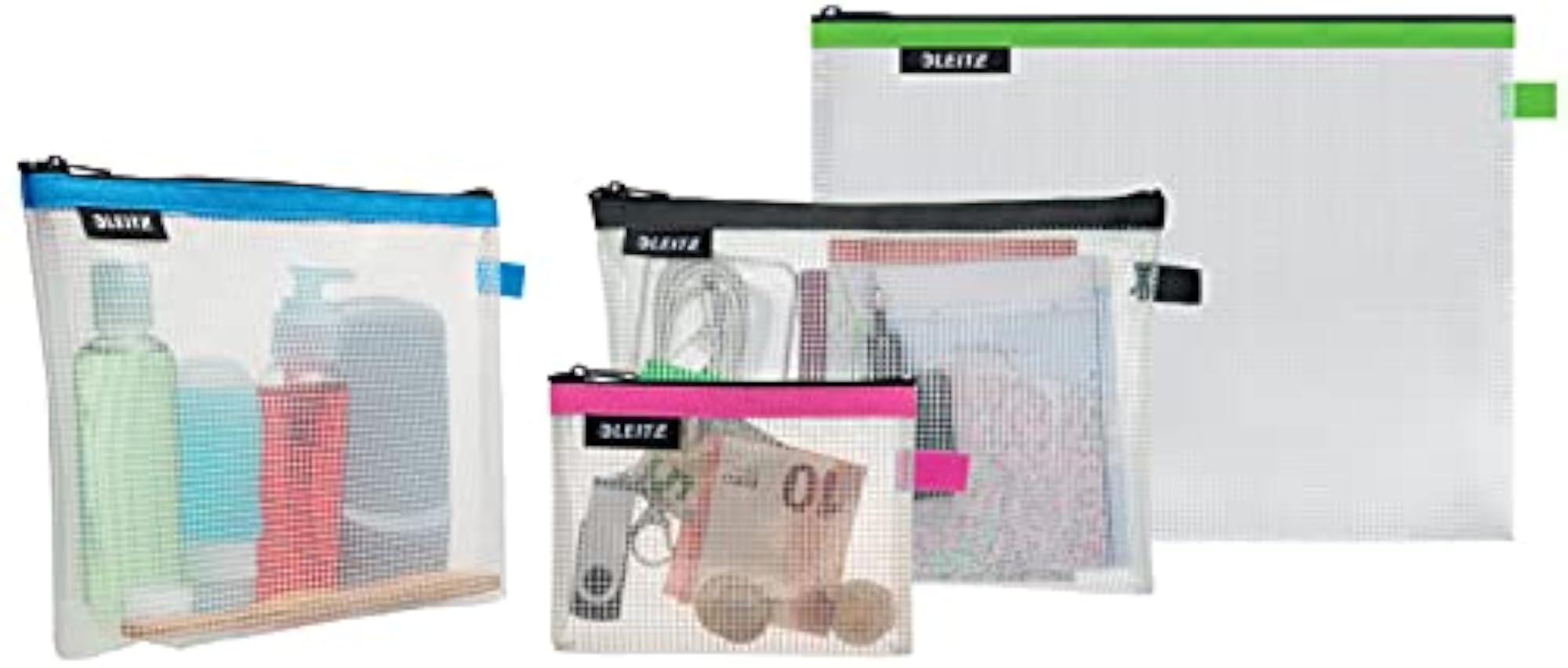 Wow Cosmetic Travel Pouch, Water Resistant