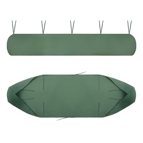 YCDZSW Housse Protection pour Auvent, Sac De Protection pour Store Banne étanche UV Anti Poussière, Auvent De Terrasse Housse De Rangement pour Auvent Extérieur (2.5m,Vert)