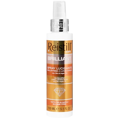 Spray brillance cheveux lisses Brilliant Plus formule huile d'argan