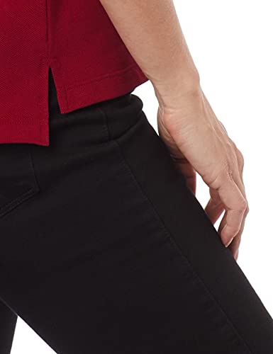 Polo Manga curta, Lacoste, Feminino, Bordô, P, Regular Fit