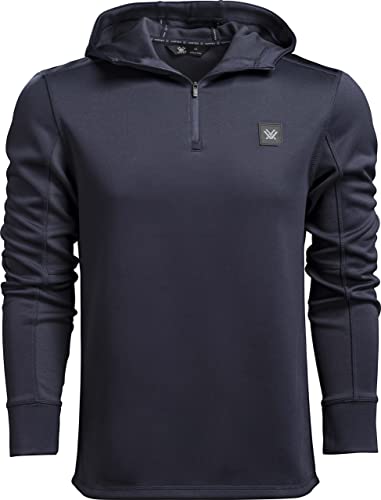 Vortex Optics Frontier Limits 1/4 Zip Hoodies (Dark Blue