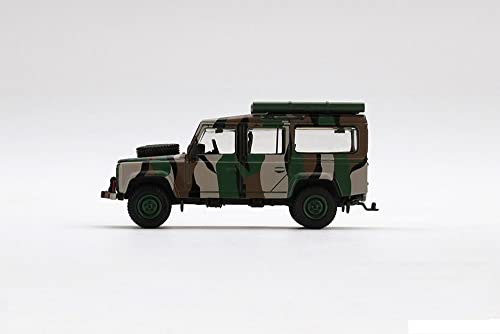 Mini GT Land Rover Defender 110 Ejército Malayo 1:64 miniatura 2