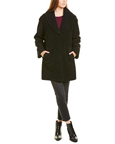 Kensie Womens Sherpa Coat, S