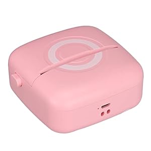 Mini Printer, Handheld Printer Pocket Printer Draagbare Printer Ergonomisch Ontwerp 200 DPI Resolutie voor Cadeau voor Meisjes of Kinderen(roze)