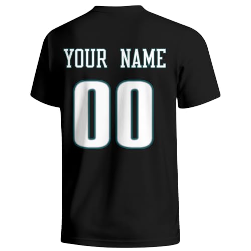 Image of ANTKING T Shirt Custom Short Sleeves for Women Men Youth | Custom Crew Neck T Shirt with Name Number Gift