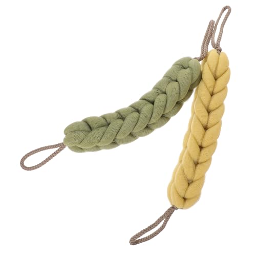 SHERCHPRY 2pcs Shower Loofahs for Exfoliation Long Bath Sponges with Lanyard Design Lightweight Easy to Use for Relaxing Shower Experience Gentle Skin Generates Rich Bubbles