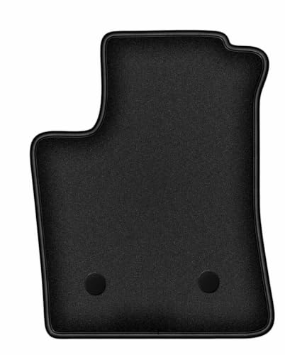 Tapis de sol en velours Durban noir caoutchouté pour Espace VI 2023 2024
