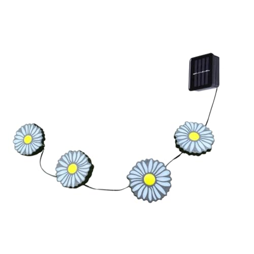 Unomor Solar Ground Insert Light Chrysanthemum Design Outdoor Garden Lamp for Solar Powered Landscape Light for Lawn Decoration and Festive Events