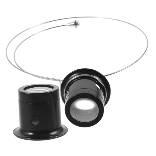 CLISPEED de Diadema para Reparación de Relojes con Lentes Reemplazables Herramienta Precisa para Joyería y Trabajos Detallados Diseño Compacto y Cómodo para Uso Prolongado