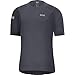 Produktbild GORE WEAR R7 Herren Kurzarm Laufshirt, XL, Grau/Schwarz