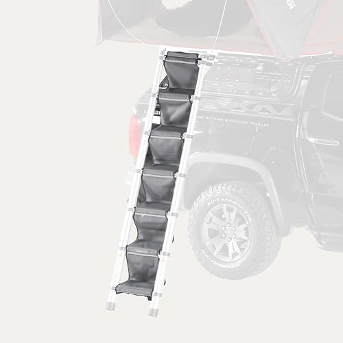 iKamper HC Steps | Ladder Step Covers for Rooftop Tents | Fits Most Telescoping Ladders | Anti-Slip, All-Weather Grip | Great for Adults, Kids & Pets