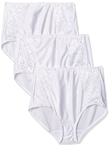 Bali Women's Double Support Brief 3-Pack, Generic Mixed Assortment, 8