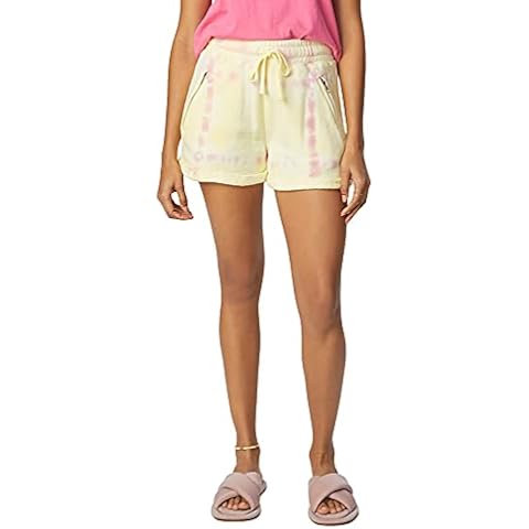 Bandier x Sincerely Jules_The Juniper Sweat Short Sunrise/Vivid Pink Shibori Tie Dye-L Cover