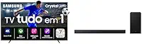 Samsung Smart TV 65' Crystal UHD 4K U8100F 2025 + Soundbar B-Series HW-B450F 2.1 canais Suwoofer incluso 2029