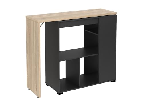 Piano girevole a 360°, Con 2 rotelle