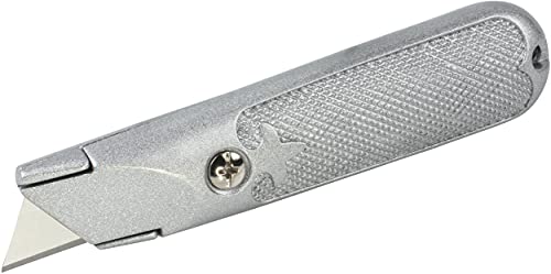 wolfcraft Standard-Messer mit feststehender Klinge I 4150000 I inklusive einer Trapezklinge wolfcraft Standard-Messer mit feststehender Klinge I 4150000 I inklusive einer Trapezklinge
