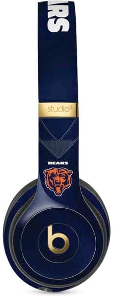 Skinit Decal Audio Skin Compatible with Studio Wireless 3 - Officially Licensed NFL Chicago Bears Retro Logo Design