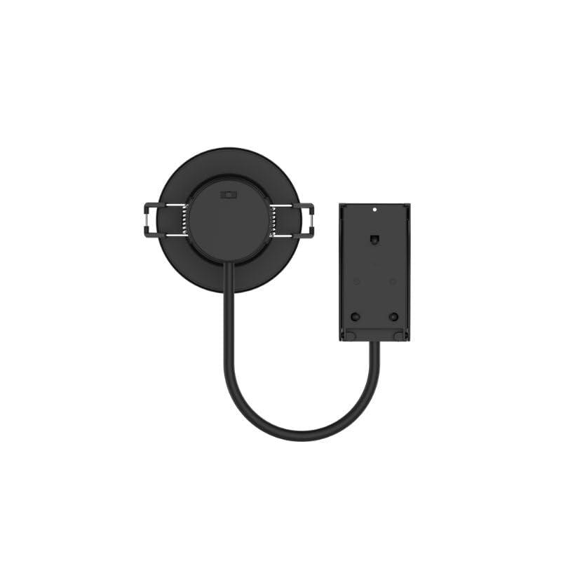 Spot LED étanche encastrable Dimmable CCT 6W Noir IP65 - Pack de 10