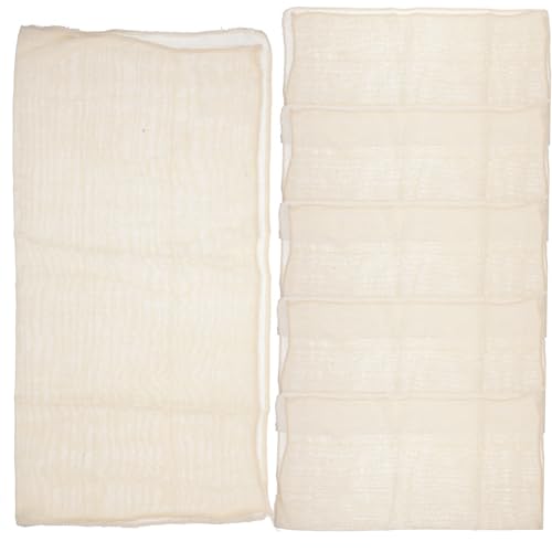 OKUMEYR 12 Pz panno di tofu utili Filtraggio del tofu panno di formaggio di mussola pressa per formaggio fabbricazione paneer tessuto di garza tessuto di panno di formaggio cotone bianca