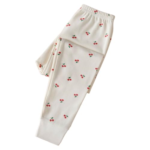 Toddler Boys Baggy Soft Pants Pattern Printed Elastic Waist Cute Fall Winter Pants Warm Lightweight Casual Trousers