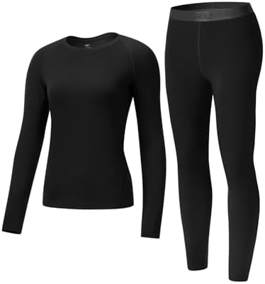 Long Johns for Women - 2 Styles: 185g Lightweight Base Layer Set ...