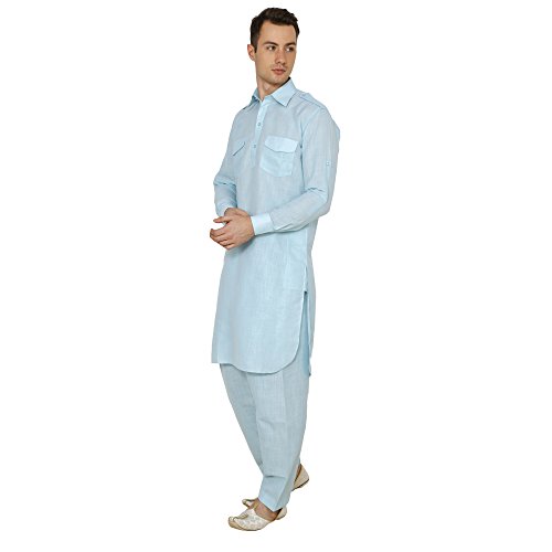 Image of Royal Kurta Men's Cotton Pathani Suit