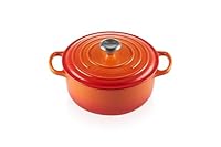 Le Creuset Signature Cast Iron Round Casserole, 20 Cm, Volcanic
