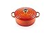 Produktbild Le Creuset Signature Gusseisen-Bräter mit Deckel, Ø 20 cm, Rund, Für alle Herdarten und Induktion geeignet, Volumen: 2,4 l, 3,092 kg, Ofenrot, 21177200902430