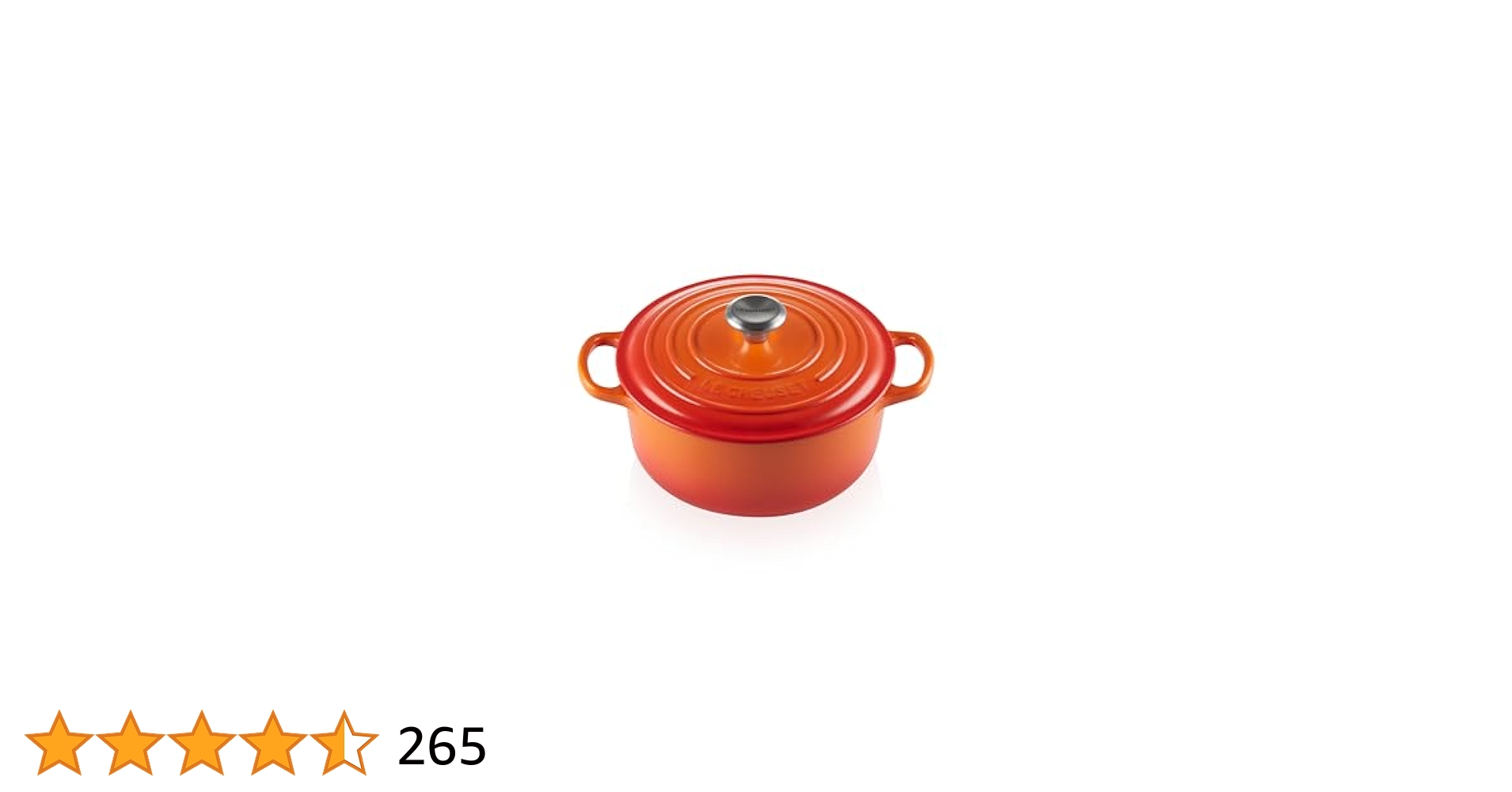 LE CREUSET ココットロンド レーシンググリーン 両手鍋 22cm LE CREUSET (ルクルーゼ) 両手鍋 16㎝ グリーン ココットロンド